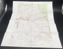 1965 Lamont Idaho ID  Quadrangle Geological Survey Topo Map 22&quot; x 27&quot; USGS - £7.58 GBP