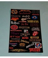 Rock n Roll Decal Sticker Indoor/Outdoor 3 x 4 - £3.95 GBP