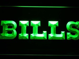 Buffalo Bills 1974-2010 Logo Led Neon Sign Hang Signs Wall Home Decor Craft Art - £20.53 GBP+