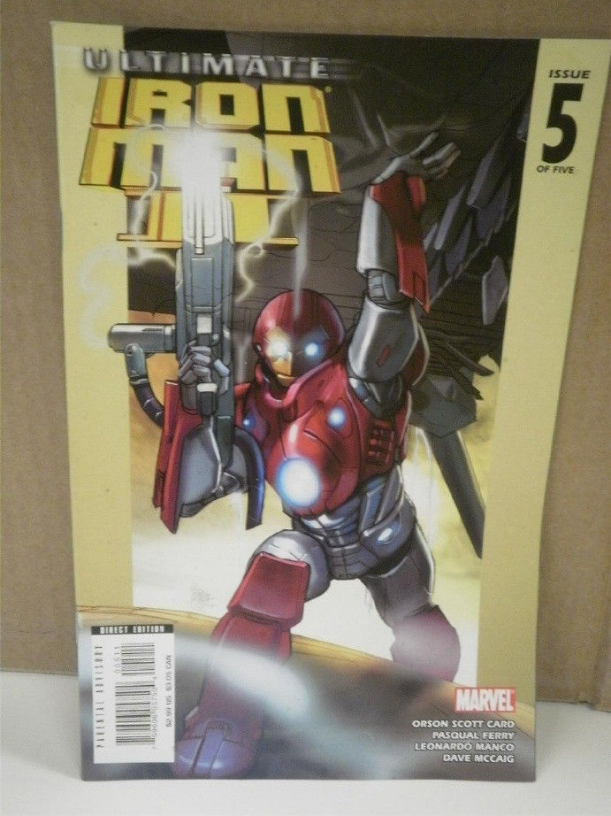 VINTAGE COMIC- ULTIMATE IRON MAN II #5- JULY 2008- NEW -L111 - $2.65