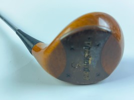 Palmer &quot;The Standard&quot; Persimmon 3 Wood True Temper Steel Shaft RHP 42.5in - £14.54 GBP