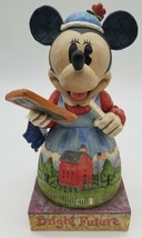 Disney Traditions Jim Shore Enesco Bright Future Minnie Mouse Figurine Teacher - £41.39 GBP