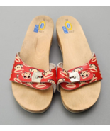 Dr. Scholls Slides Limited Edition Paul Frank Julius Red Monkey Sandals ... - £57.51 GBP