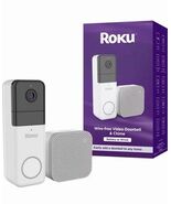 Roku Smart Home Wire-Free Video Doorbell And Chime SE Motion Sound Detec... - $64.34