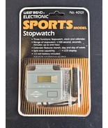 Vintage WEST BEND Electronic Stopwatch Sports Model 40101 Timer RARE NOS... - $19.75