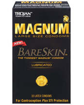 Trojan Magnum Bareskin Condoms - Box of 10 - £26.06 GBP