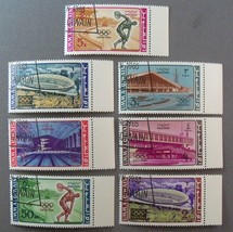 24 Used Stamps from Um Al Qiwain - 3 Complete Sets - $29.69