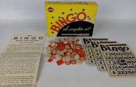 Vintage 1950&#39;s BINGO GAME by Milton Bradley, Classic Family Game - £14.39 GBP