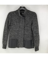 Etcetera Norwalk Wool Mohair Blazer Sz S Knit Jacket Zip Snap NWT $250 - £48.48 GBP