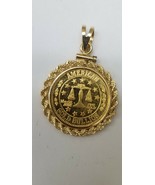 1/10 oz .999 American Eagle Gold Bullion Coin Pendant - $1,768.98 CAD