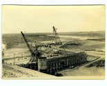 Old Construction Site Photo Dam or Bridge 1930&#39;s - 1940&#39;s - $19.80