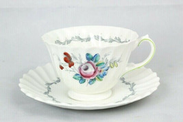 Royal Doulton The Chelsea Rose Bone China Teacup &amp; Sauce Set - £15.48 GBP