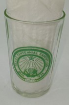 1836-1936 Texas Centennial Exposition Juice Glass-3 1/2&quot; tall-Dallas - $14.84