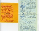 A Long Letter For You From Kansas the Sun Flower State Souvenir - $11.88