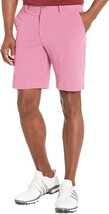 adidas Crosshatch Golf Shorts Mens 38 Lucid Fuchsia Lightweight NEW - $39.47