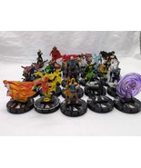 Lot Of (25) Marvel DC Heroclix Figures Rares *No Cards* - $42.77 CAD