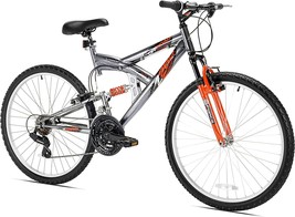 24-Inch Aluminum Full Suspension Mountain Bike From Northwoods. - $324.96