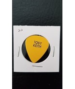 TOBY KEITH - &quot;TOBY KEITH / BLANK&quot; TOUR CONCERT GUITAR PICK - $20.00