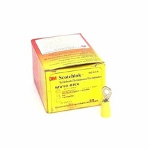 Box Of 63 New 3M Scotchlok MV10-8RX Ring Terminals Vinyl Insulated - $30.95