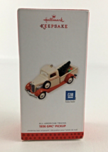 Hallmark Keepsake Christmas Ornament 1936 GMC Pickup #19 All American Truck 2013 - £23.64 GBP