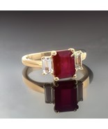 Authenticity Guarantee

Natural Ruby Sapphire Ring 6.5 14k Y Gold 2.51 T... - £999.59 GBP