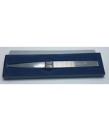 Vintage AS Stainless Japan Heavy DENTON LABORATORY Letter Opener w Box - $451.35 MXN