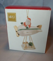 Mikasa Holiday Magic Airplane Ornament with Santa and Toys - $16.78