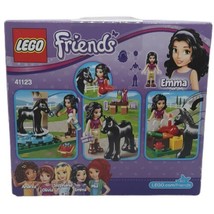  LEGO #41123 Friends Foal&#39;s Washing Station Set w/Emma Toy NIB Sealed 77 Pieces - £15.42 GBP