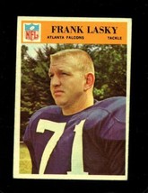 1966 Philadelphia #8 Frank Lasky Vgex Falcons *X57576 - £3.72 GBP