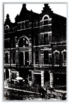 Love-Larson Opera House Fremont Nebraska NE UNP B&amp;W Chrome Postcard R1 - £3.65 GBP