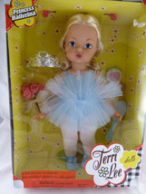 Terri Lee Ballerina Doll 16&quot; Blue tutu Blond New in Box Retro 2004 princess - $53.45