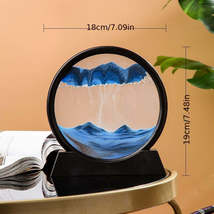 3D Moving Sand Art for Relaxing Desktop Decoration - £18.49 GBP+