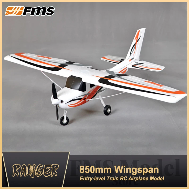 FMS 850mm Ranger RC Plane Beginner Trainer  PNP Remote Control Model Airplane - £264.70 GBP+