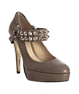NIB! Be&amp;D &quot;Richmond&quot; Studded Platform Pump $550, Sz 38 - $98.01
