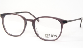 Deejays 60882 800 Gafas Transparentes Grises Raras 49-19-135mm Alemania - £61.75 GBP