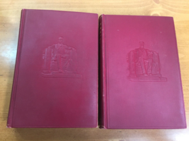 1925 The Life of Abraham Lincoln 2 Volume Set by Barton - Hardcover 1st Edition - £43.21 GBP