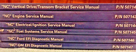 1996 OMC Stern Drives "NC" Service Manual Set 6 - £86.68 GBP