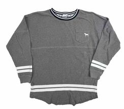 Pink Victoria's Secret Women's Gray Sweater Dog Logo “PINK” Size XS - $16.99