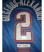Proof Pic SGA Shai Gilgeous-Alexander Oklahoma Okc Thunder Signed Jersey... - $470.25