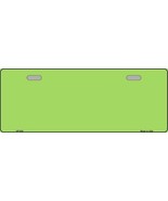 Solid Lime Green Novelty Half License Plate - £14.34 GBP