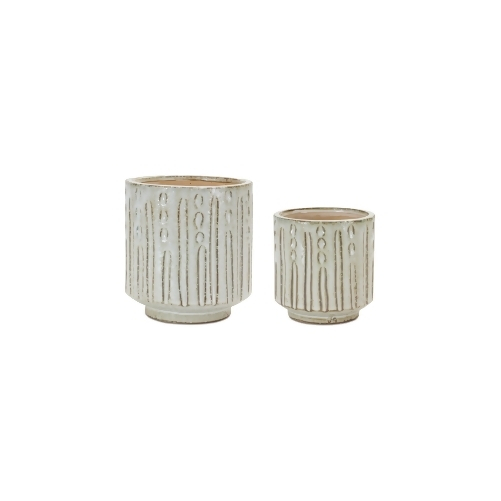 Distressed Clay Planter (Set of 2) - $63.44