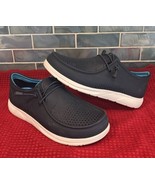 REEF Water Coast Boat Shoes Navy Blue Men&#39;s Size US 8 EU 40 EUC! - $627.35 MXN