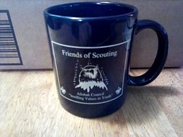 Vtg Boy Scouts of America BSA Allohak Council West Virginia Coffee Cup Mug - £13.42 GBP