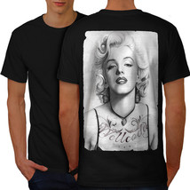 Marilyn Monroe Chick Shirt Lady Idol Men T-shirt Back - £10.21 GBP