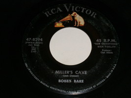 Bobby Bare Miller&#39;s Cave Jeannie&#39;s Last Kiss 45 Rpm Record Vintage RCA Label - £12.57 GBP