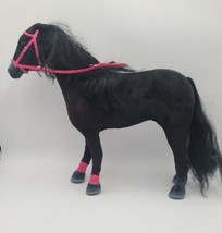 My Life Horse Black Beauty Posable Legs Fits American Girl Doll Large 20&quot;x 18&quot; - £23.20 GBP