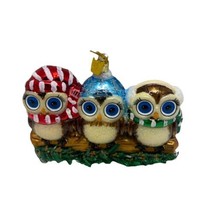 Kurt Adler Ornament Christmas Owls Noble Gems Glass 5.5 Inch 2021 NBX0022 NWT - £15.17 GBP