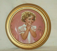 Shirley Temple Precious by Zolan Limited Edition Collectors Plate Golden Frame - £55.55 GBP