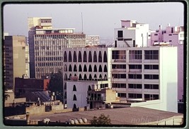 1969 Modern Building Construction Hamburgo, Mexico City Lot of 2 Color Slide - £2.71 GBP