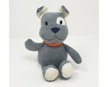 9&quot; CARTER&#39;S JUST ONE YOU BABY GREY BULLDOG STUFFED ANIMAL PLUSH TOY LOVE... - $46.55